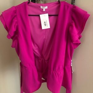 Hot Pink Blouse